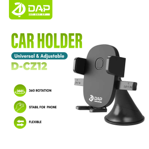 Universal Car Holder DAP D-CZ12 360 Rotable For Smartphone Car Stand Holder - Garansi Resmi 1 Tahun