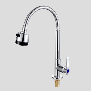 SUS304 Kitchen Faucet Flexible Sink Tap Wall MountedKitchen Flexible 360° Faucet