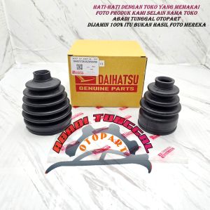 KARET AS RODA LUAR DALAM DAIHATSU ALYA 1SET 2PCS