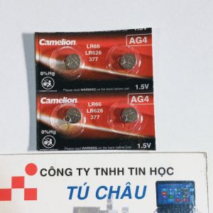 Pin 1.5V AG4 L626F LR66 376 SR66 377 SG4 377A GP177 SR262 / Hiệu Camelion Alkaline