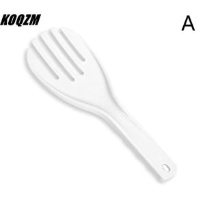 KOQZM Large Rice Spoon Plastic Meal Spoon Non Stick Kitchen Gadgets Hand Roll Spoons Rice Shovel Kitchen Supplies Thickened Rice Fork