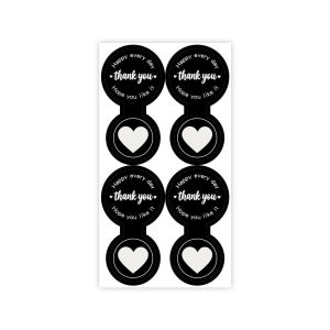 Thank You Sticker | Thank You Label Sticker | Packaging Sticker | Sealing Sticker | Gift Sticker