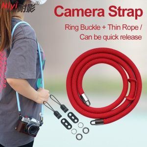 Dây đeo máy ảnh đeo cổ sợi Nylon kiểu bện tròn NiYi