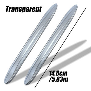 2PCS Car Bumper Anti-collision Strips Door Body Scratch Automotive Protective Tape Anti-collision Strips Car Accessorie