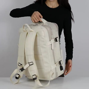 Water Resistant Oxford Cloth Travel Backpack with Adjustable Strap Large Capacity Expandable Luggage Bag Casual Work Bag