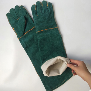 🚚พร้อมส่ง🚚ถุงมือป้องกันสัตว์กัด กันข่วน ใช้ฝึกสุนัข แมวดุ