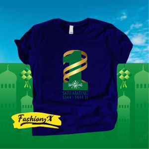 baju NU 1 abad kaos pria santri salafy katun tc 30s