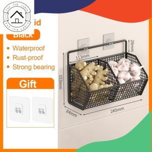 2/3 Tier onion storage rack Fruit Basket Vegetable Storage Kitchen Rack Home Organizer Storage Rack/Detachable Portable