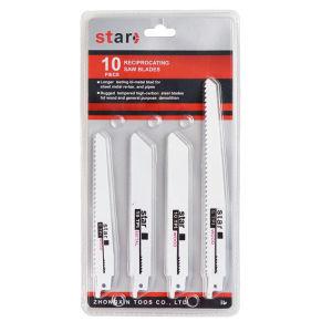10Pcs/Set Carbide Reciprocating Saw Blade For Cutting Wood and Metal