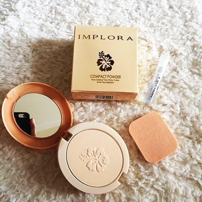 Implora Bedak padat 3in1/implora bedak compact/implora bedak seulutu ...