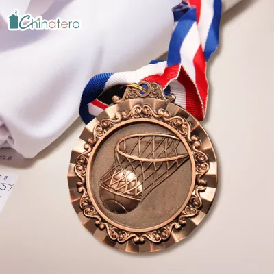 6.5cm Basketball Medals Useful Basketball Award Medals for Winners