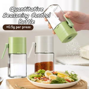 Quantitative Seasoning Control Bottle 0.5g Per Press Salt Pepper Shaker For Kitchen Fresh-keeping