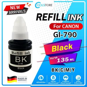 COOL น้ำหมึกเติม Canon Ink GI 790/GI-790/GI790 INK Refill For Canon G1000/G2000/G3000/G4000/G1010/G2010/G301