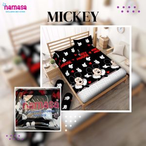 NAMASA Bedcover 1 set lengkap KING SIZE ukuran 180x200 bahan MICROTEX DISPERSE motif Karakter / selimbutt karakter anak / selimut tebal hangat / sarung batal set guling / lady rose selimut 180x200 asli / seprai kintakun 180x200 promo kemerdekaan