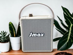 ลำโพงพกพาJMAX รุ่น W2 ไร้สาย พร้อมที่หิ้ว ขนาดพกพา เบสแน่น เสียงดี ใช้งานง่าย กระทัดรัด รองรับการเชื่อมต่อบลูทูธ พร้อมจัดส่ง