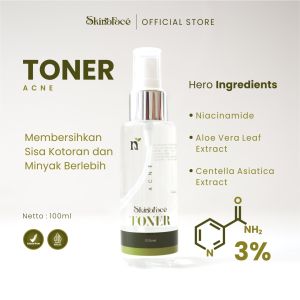 Skincare Untuk Kulit Berminyak dan Berjerawat Skinaface Acne & Oily Series