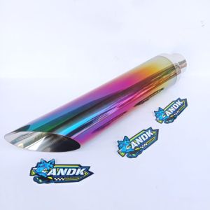 Knalpot Mobil Racing HKS BAMBU RUNCING RAINBOW
