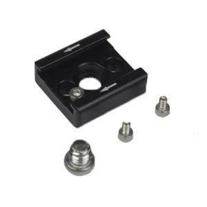 อินเตอร์เฟซรองเท้าเย็นอะแดปเตอร์ฐานเมาส์สำหรับกล้องมีความเข้ากันได้ที่แข็งแกร่งและติดตั้งอย่างรวดเร็วสำหรับบล็อกเกอร์วิดีโอ