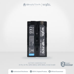 WIXEL Baterai Kamera NP-W235 for Fujif.ilm X-S20 / X-T4 / X-T5 / X-H2 / X-H2S / GFX 50S II / 100S / 100 II Camera Battery Real Capacity Dual Double Power NPW235 Fuji Film