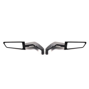 Universal Motorcycle Mirrors 10mm 8mm Wind Wing Side Rearview Mirrors for Cars and Motorcycles