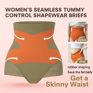 Womens summer highwaisted abdominal pants  Seamless high-waisted butts shaping abdominal panties