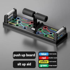 12 in 1 Body Building Push Up Board System Body Building Exercise Tools Workout Push Up Stands Portable Bracket Ultra Push Up