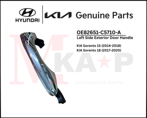 [OEM] Left Side Exterior Door Handle Fits KIA Sorento (OE82651-C5710-A)