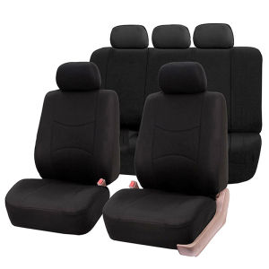 Universal Car Seat Covers With Tire Track Detail Fit Most Cars 5 Seater Car Seat Protector Cover Seat Cushion Kusyen Kereta 汽车座椅套