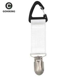 Hat Clip On Bag Universal Handbag Portable Hat Clip Canvas Lightweight Storage Accessories Travel Outdoor Practical Gadgets