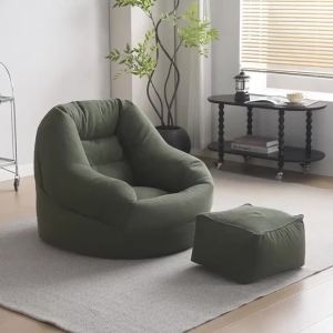 ⚡Lazy Sofa Tatami Small Bedroom Balcony Single Can Lie Or Sleep Nest Sofa Network Red New Small Sofa Bean Bag Chairs