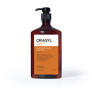 SG Brand ORASYL Orange Povidone-Iodine Antiseptic Mouthwash Gargle 500mL Expiry July 2029 Improve Oral Hygiene Alcohol-Free