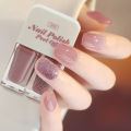 MINISO Kutek Peel Off 2IN1 Cat Kuku Halal Nail Polish Tidak Beracun. 