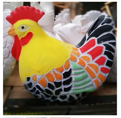 Celengan Karakter Ayam Gypsum ll Mainan Edukasi ll Gyp Store