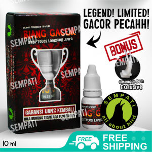 SEMPATI FREE GANTUNGAN BUAH Biang Gacor Sempati Obat Vitamin Penggacor Spontan Burung Murai Cucak Kacer Kenari Dll