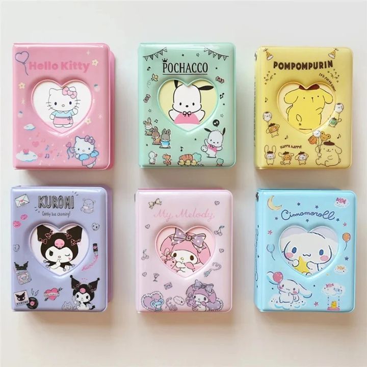 Sanrio Storage Photo Album Gift Kuromi Hello Kitty Cinnamoroll Card ...