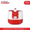 Cosmos CRJ-6288 - Rice Cooker Harmond 2L - Red. 