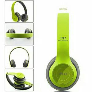 Promo Headset Bluetooth P47 Power Bass Wireless Stereo Music Telephone Gaming Daily With Mic