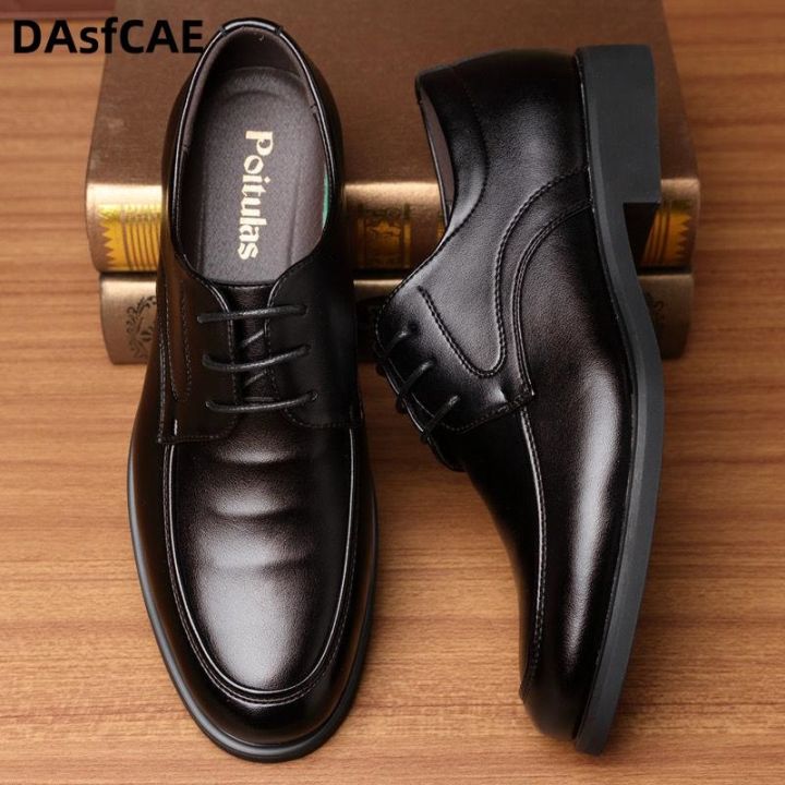 2022 Leather Shoes Genuine Leather Classic Formal Business Shoes - Main Image