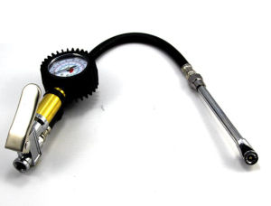 ปืนเติมลมพร้อม ที่วัดลมยาง 0-220 psi 0-16Bar เกย์วัดลมยาง เครื่องวัดลมยาง