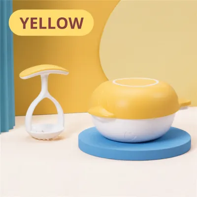 Baby Food Maker 6-in-1 Set Multipurpose Masher Grinder Grater Juice Maker Sieve Vegetable Fruits Meat Food Preparation for Weaning by 8miles