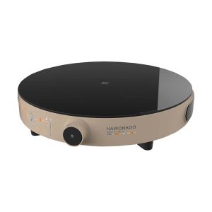 Hawonkoo Bếp Từ Đơn CEH-101-I – Ceramic Bền Đẹp – Công Suất 2000W – Điều Khiển Núm Vặn – Chống Cháy Chống Tràn – Nhận Diện Nồi – Bảo Vệ Quá Nhiệt – Hiệu Suất Cao