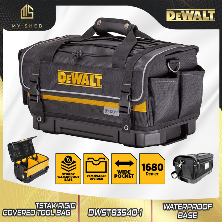 Dewalt DWST83540-1( DWST17623 ) TSTAK Rigid Covered Tool Bag, Waterproof Plastic Base