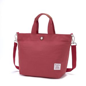 Túi đeo chéo/đeo vai/túi xách tay Hong Kong Donut dung tích lớn chống thấm nước chất liệu nylon túi đựng hộp cơm đa năng phù hợp đi làm.