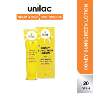Beeme Honey Sunscreen Lotion with Niacinamide SPF 50+++ - Bee Me Suncreen Anak & Ibu | Sunblock Bayi