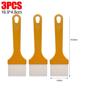 Dizoey 6PCS Portable Basting Brush Reusable Oil Brush High Temperature Resistant BBQ Brush for Outdooor Cooking Pastry Kitchen Gadget
