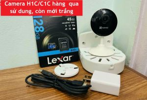 Camera wifi EZVIZ C1C/H1C hàng lướt đã qua sử dụng hình thức còn mới trắng