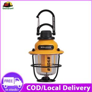 【Free Shipping】 LED Outdoor Tent Light with Vintage Look and Adjustable Brightness for Camping and Fishing