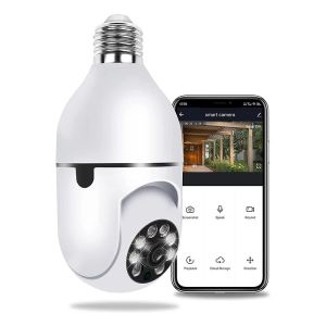 🔥FREE Shipping+COD🔥E27 Socket Lamp Holder Full Color 1080P 360 Panoramic Hidden CCTV 2MP Wifi IP Camera PTZ Light Bulb Camera