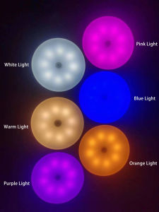 ookila Motion Sensor Detection LED Light Night Light Cabinet Light Aisle Sensor Light - Magnetic Base - USB Rechargeable Magnetic chandelier ceiling lamp