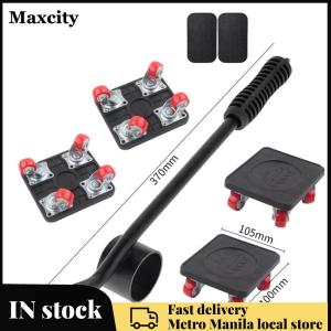 5pcs Professional Furniture Transport Roller Lifter Labor-saving Heavy Stuffs Moving Wheel Bar Transport Mover Device